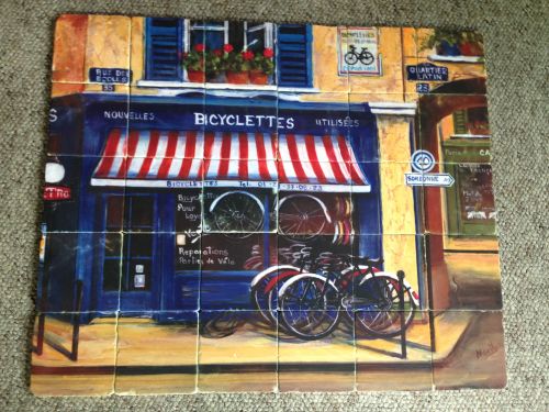 Dunlap "French Bike Shop"